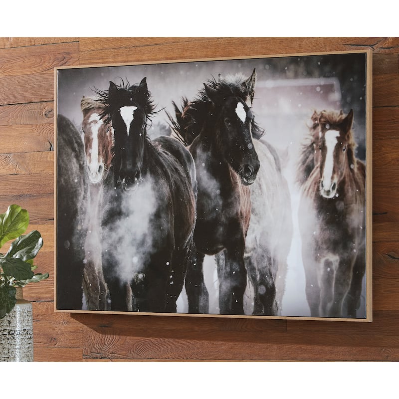 Signature Design by Ashley Chaseburn Brown/Black/White Wall Art