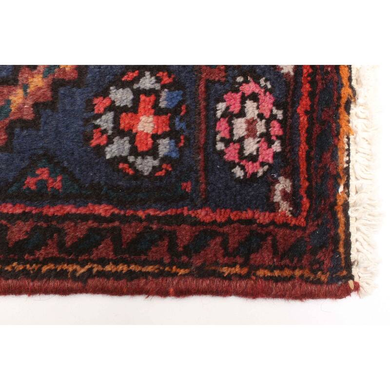 ECARPETGALLERY Hand-knotted Andelz Dark Brown Wool Rug - 3'11 x 6'9