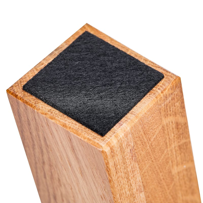 Modern Nesting Table Glass End Table with Criss Cross Base 24" Round