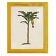 preview thumbnail 128 of 137, UA CH British Palms III -Framed Print w/glass-Cherry Red 9x11 - Yellow