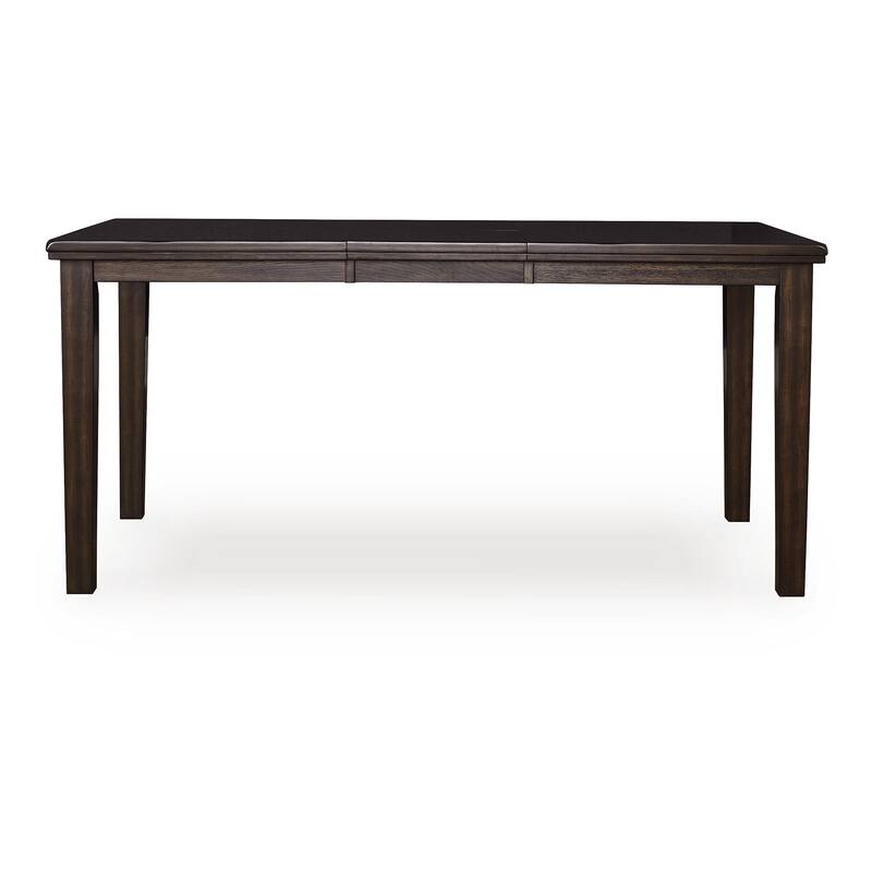 Signature Design by Ashley Ralene Counter Height Dining Extension Table - 78" W x 42" D x 36" H - Dark Brown