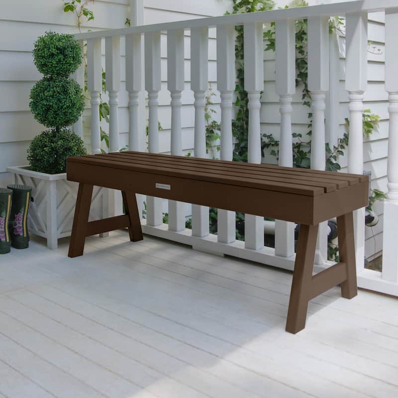 HIGHWOOD Weatherly 4-foot Eco-friendly Synthetic Wood Picnic Bench