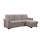 Ashlyn Reversible Sleeper Sofa with Storage Chaise - Light Grey