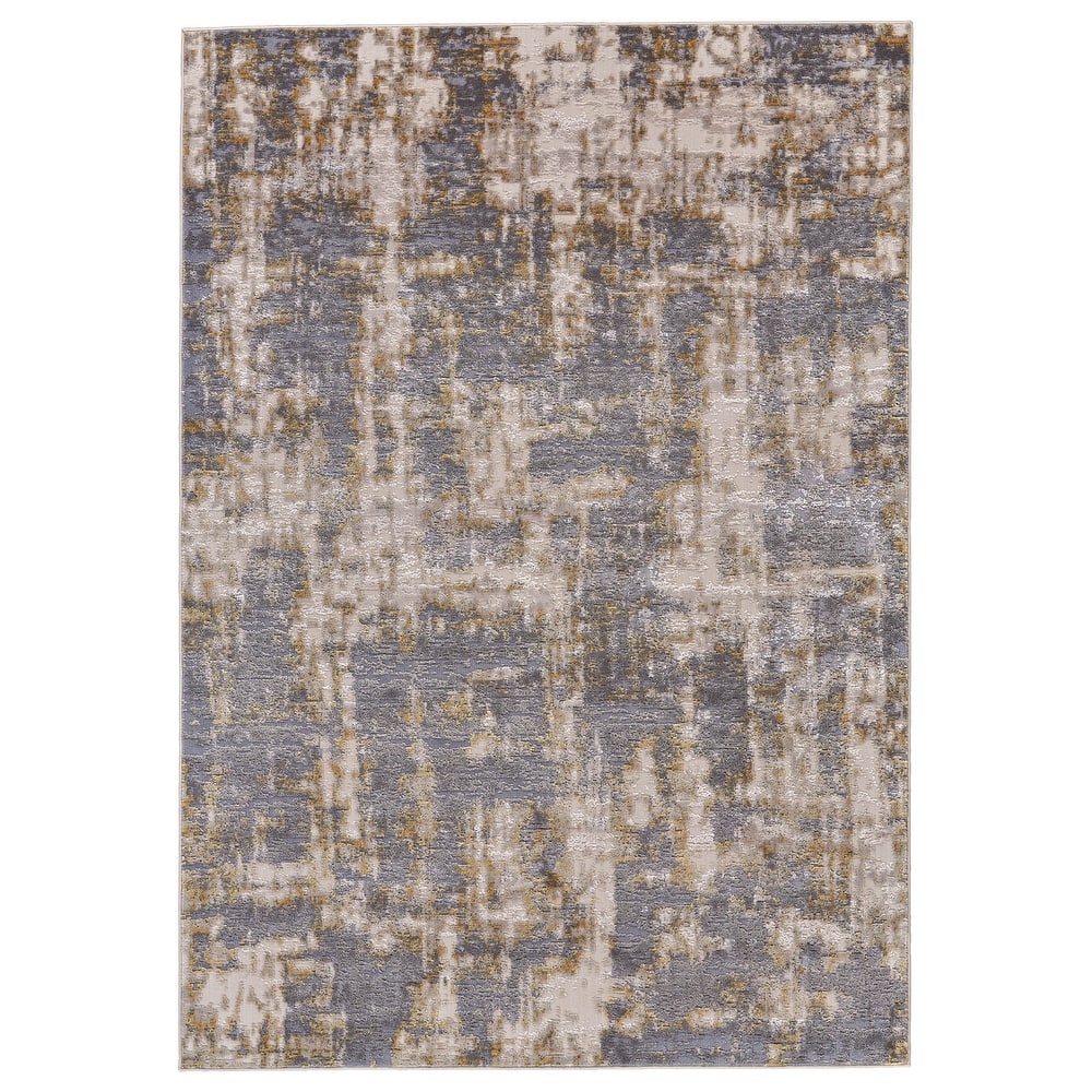 Grand Bazaar Vanhorn Machine Made Abstract Modern Area Rug