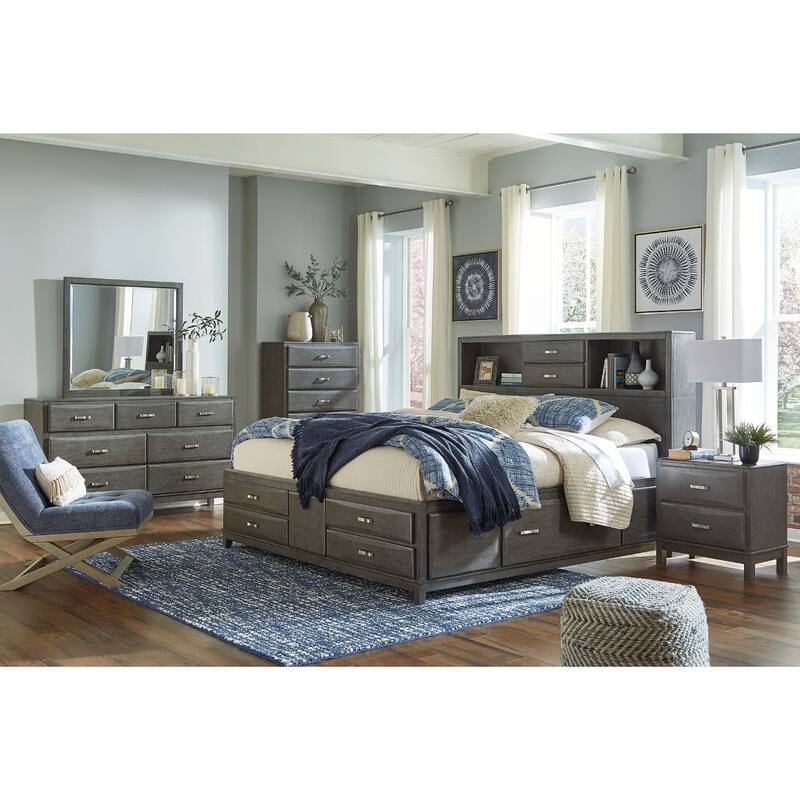 Signature Design By Ashley Caitbrook Storage Bed with 8 Drawers
