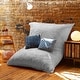 preview thumbnail 20 of 95, Jaxx 5.5' Huge Bean Bag Floor Pillow and Lounger for Adults - Microsuede