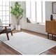 preview thumbnail 12 of 38, Mobley Modern & Contemporary Border Area Rug 10' x 14' - Gray