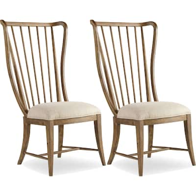 Hooker Furniture 5401-75410-SINGLE 46" Tall Fabric Dining Chair from