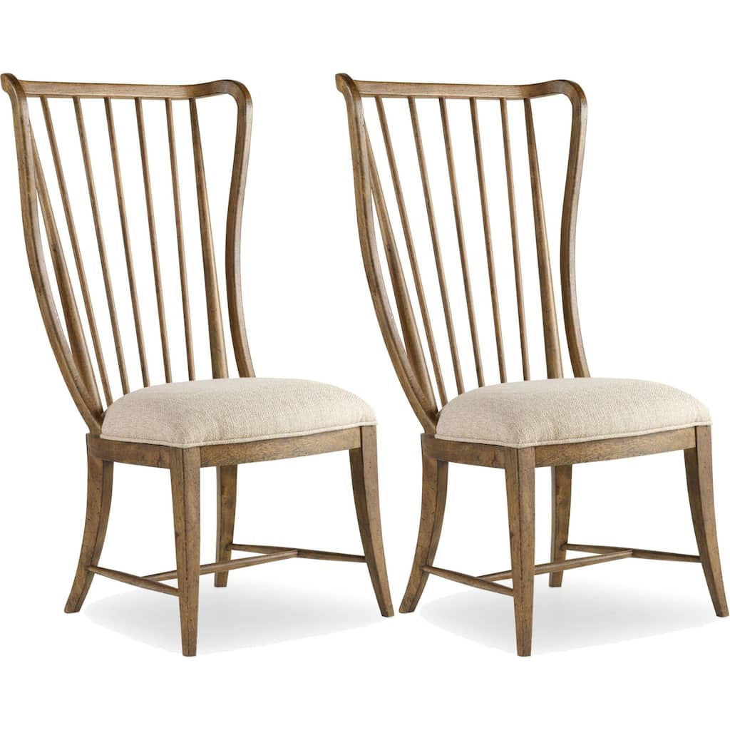 Hooker Furniture 5401-75410-SINGLE 46" Tall Fabric Dining Chair from