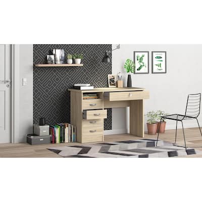 Porch & Den Skylar 5-drawer Desk