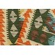 preview thumbnail 7 of 5, Tribal Turkish Kilim Tasia Hand-Woven Area Rug - 2'0" x 2'11"