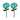 Solar LED Metal Flower Stake Light - Blue, Pink, or Yellow (1,2, or 3 Pack)