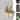 Starsky 1-Light Brass Outdoor Wall Sconce with Clear Glass- W 7.09"xD 8.07"xH 12.99"