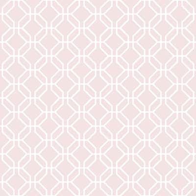Galerie Wallcoverings Secret Garden Octogonal Trellis Non-woven Matte Wallpaper Roll