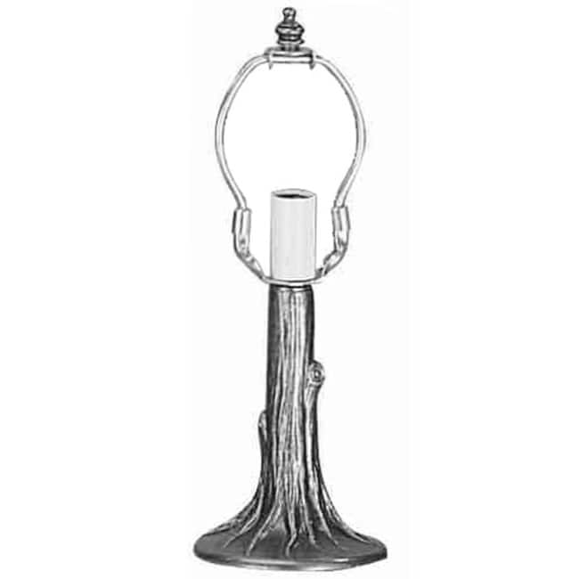 Meyda Tiffany 12369 Mini Tree 8" Tall Lamp Base - Natural