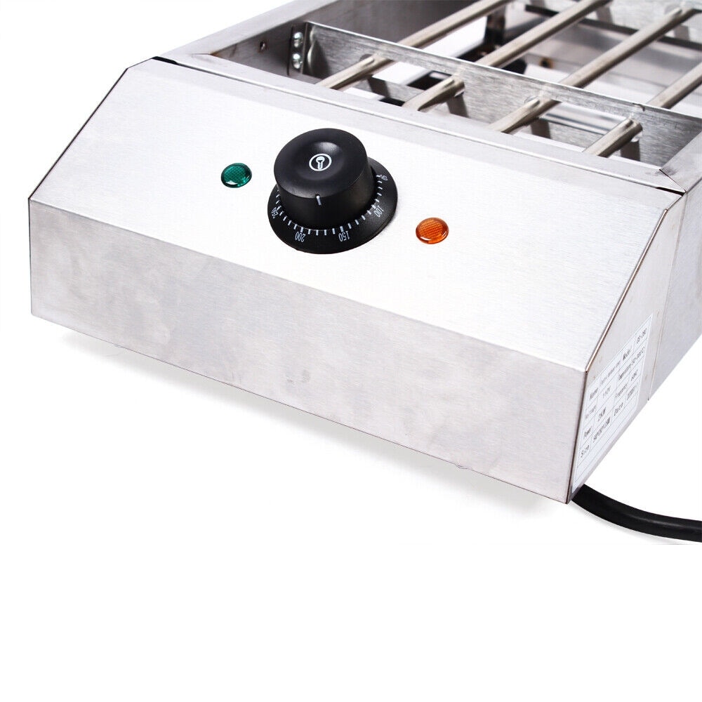 1800W Smokeless Barbecue Oven Electric Grill for BBQ Equipment Stainless Steel
