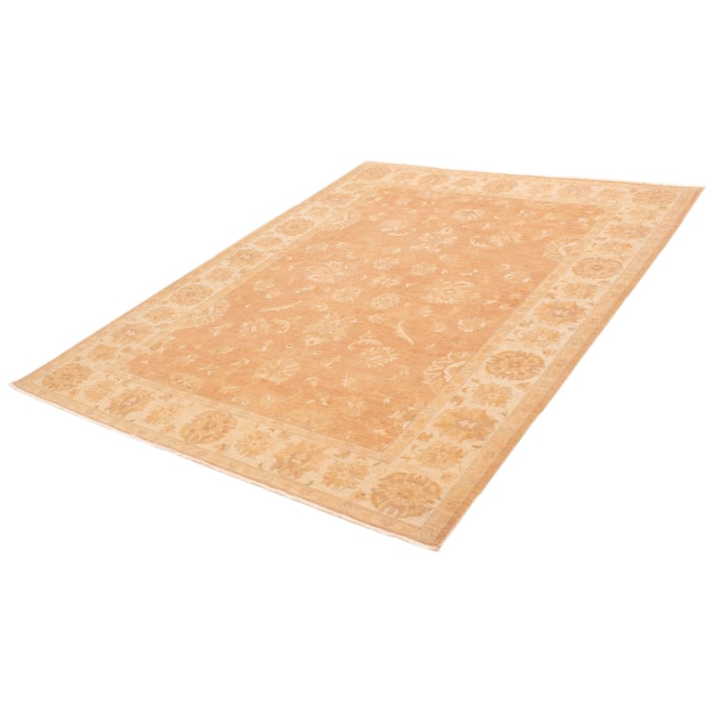 ECARPETGALLERY Hand-knotted Chobi Finest Copper Wool Rug - 8'10 x 11'4