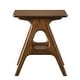 preview thumbnail 25 of 38, Roundhill Furniture Arona Mid-Century Modern Wood 3-Piece Coffee Table Set