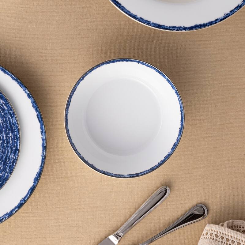 Noritake Rill Set Of 4 Soup Bowls, 7", 20 oz.