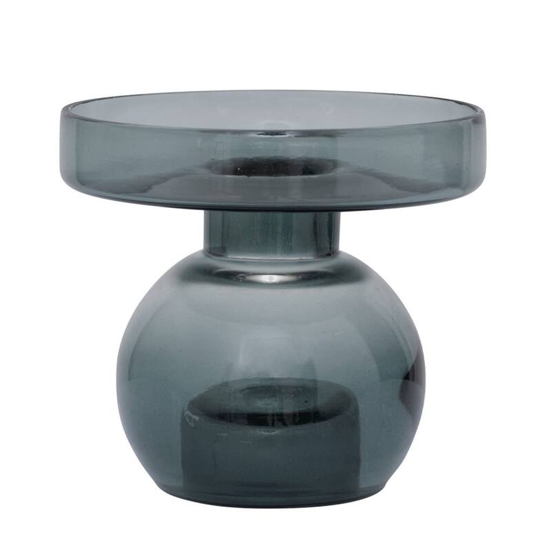 Candle Holder Both Sides Recycled Glass Trellis