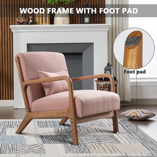 Aston Modern Solid wood Accent Chair for Living Room - On Sale
