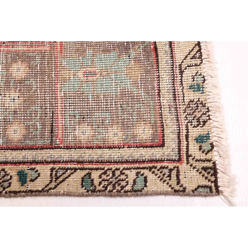 ECARPETGALLERY Hand-knotted Antalya Vintage Red Wool Rug - 6'5 x 9'2