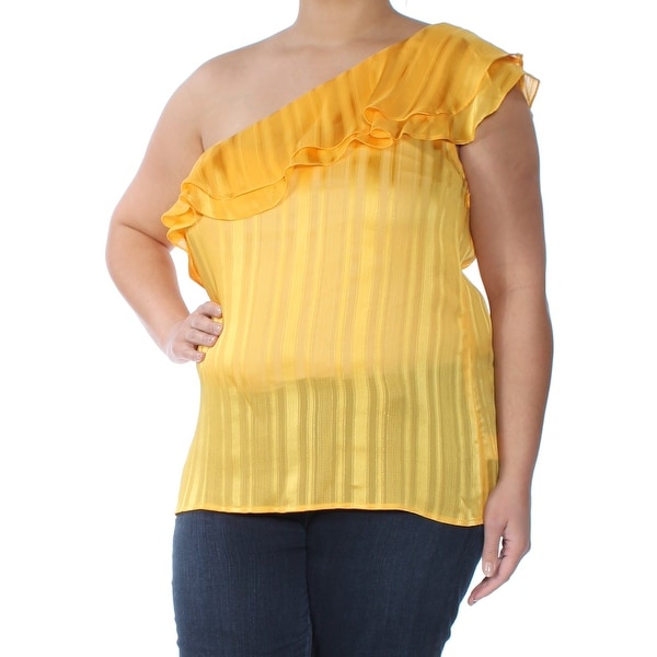 michael kors yellow top