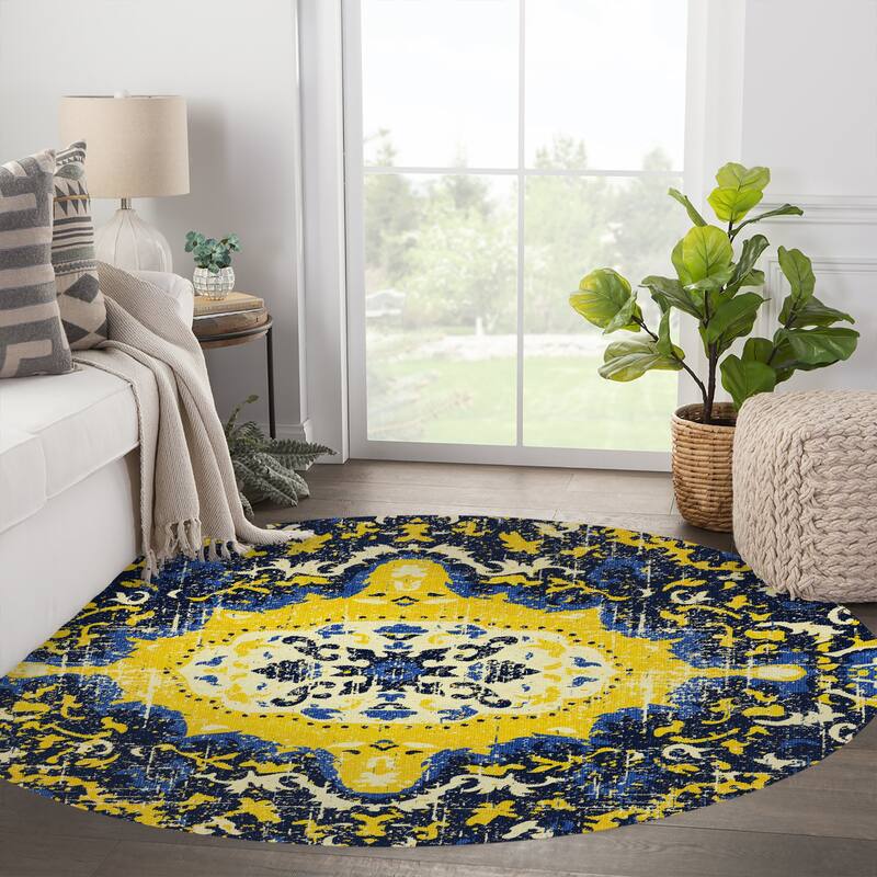 ISLA BLUE AND YELLOW Area Rug By Terri Ellis Bed Bath & Beyond 33301902