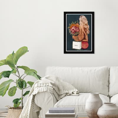 Wynwood Studio Prints Fashion and Glam Freshly Picked Green and Dark Green Glam Wall Art Canvas Print