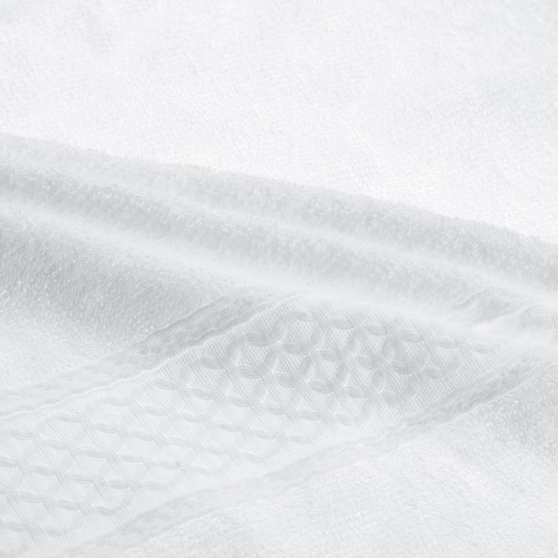 Cotton Dish Clothes, Thick and Absorbent Kitchen Towels, Plain Towels, 13 X13 Inches - White