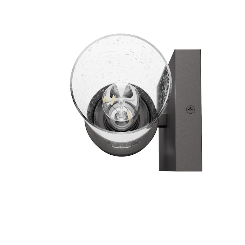 Hunter Nolita Vanity Wall Light - Bathroom - Contemporary, Transitional - White Glass Shades - Damp Rated!