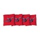 preview thumbnail 1 of 1, Delaware State DSU Hornets Red Cornhole Bags All-Weather Resin Filled