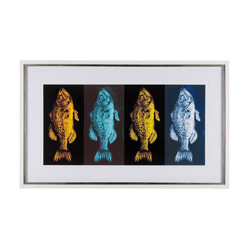 Largemouth Bass Print 4 in 1 Framed Art Print