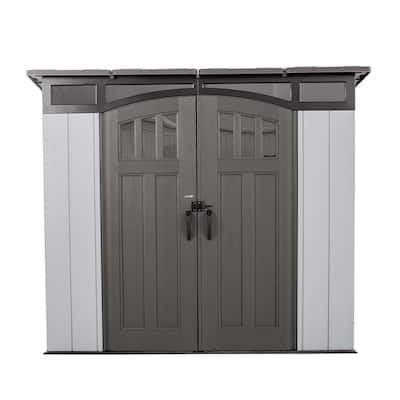 Lifetime 8 Ft. x 5 Ft. Compact Modern Shed (60461)