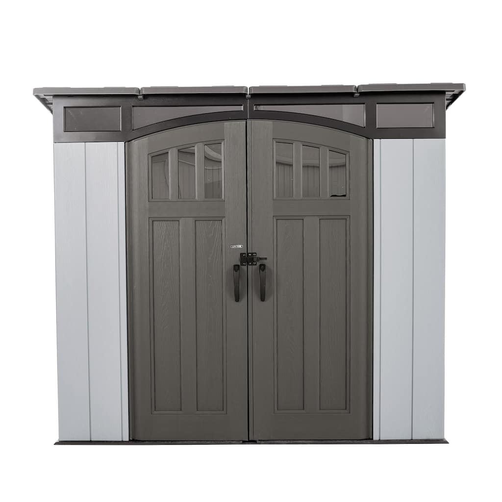 Lifetime 8 Ft. x 5 Ft. Compact Modern Shed (60461)