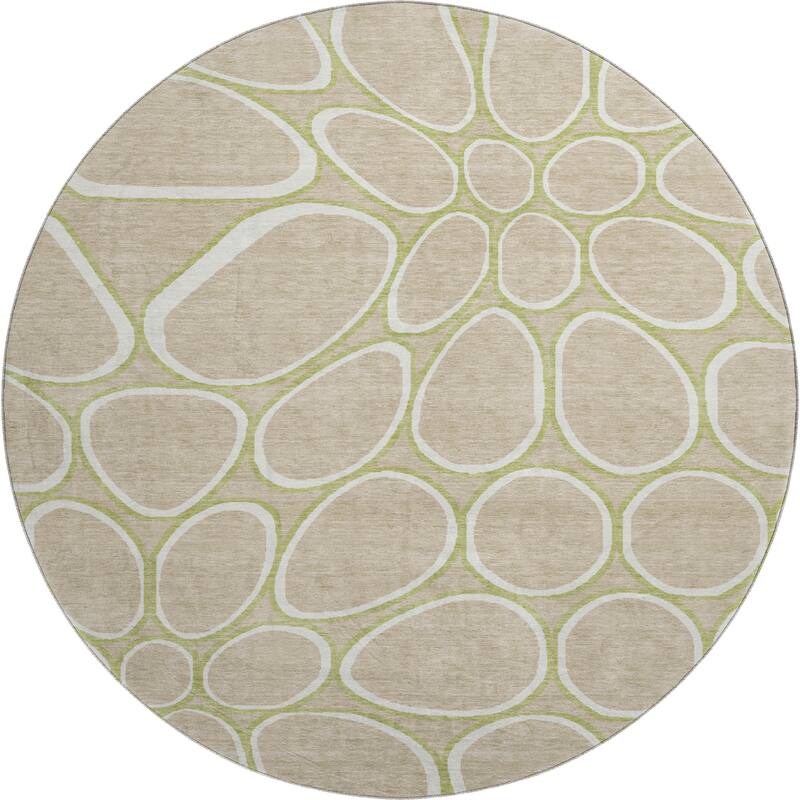 Premium Washable Super Soft Contemporary Bubble Mayfield Rug