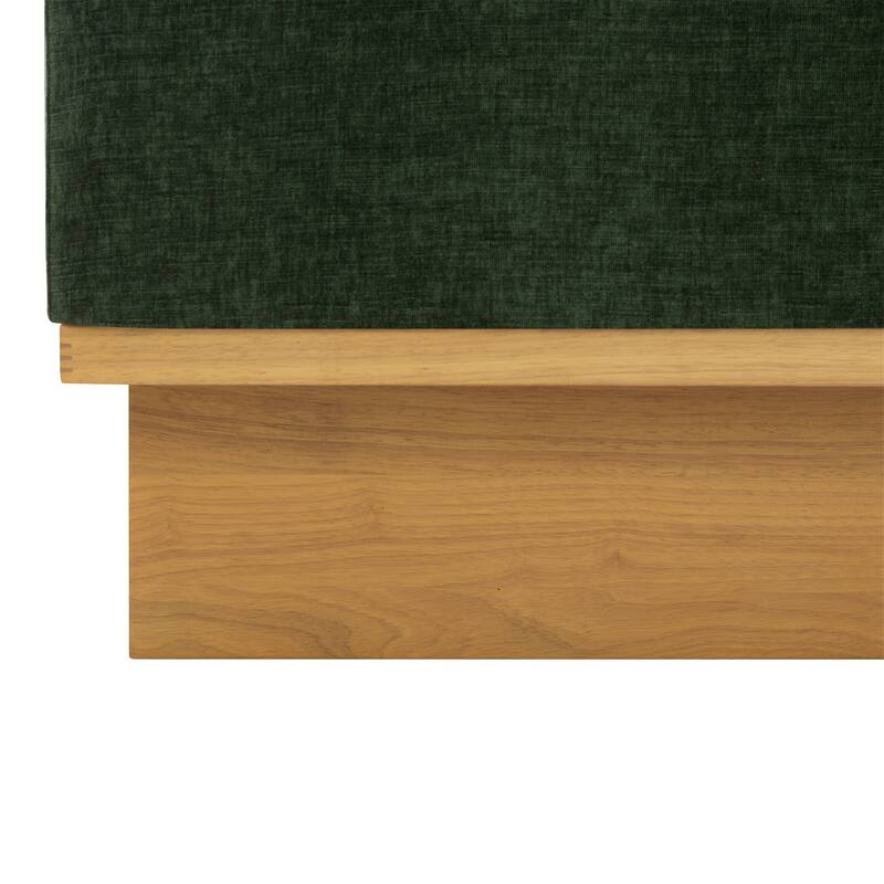 Christopher Knight Home - Modern Wooden Upholstered Accent Chair with Ergonomic Comfort