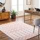 preview thumbnail 1 of 16, Livabliss Rodos Moroccan Diamond Plush Area Rug 5' 3" x 7' - Pink