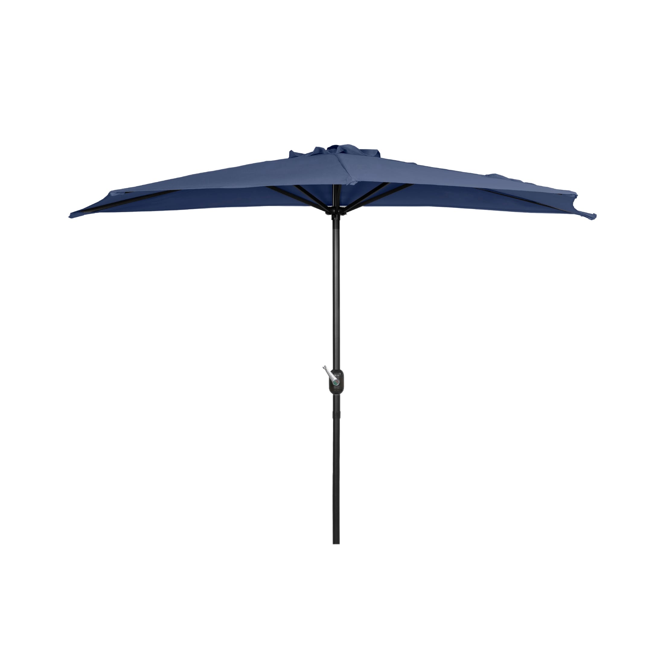 half round patio umbrella canada Outdoor Umbrella Orange / 9FT Umbrella base not included This Half-Round Outdoor Umbrella Is