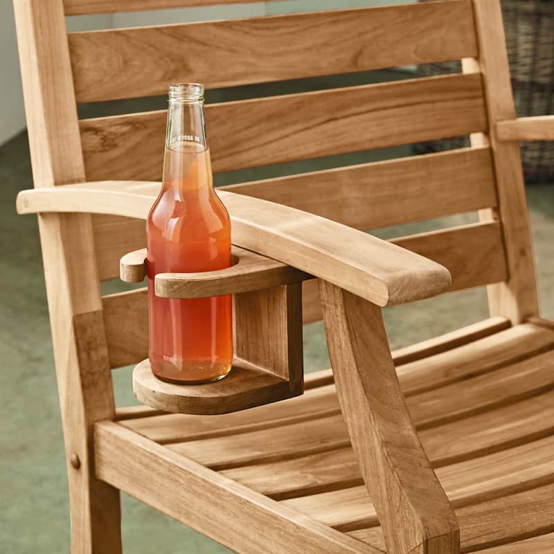 Cambridge Casual Logan Teak Outdoor Rocking Chair