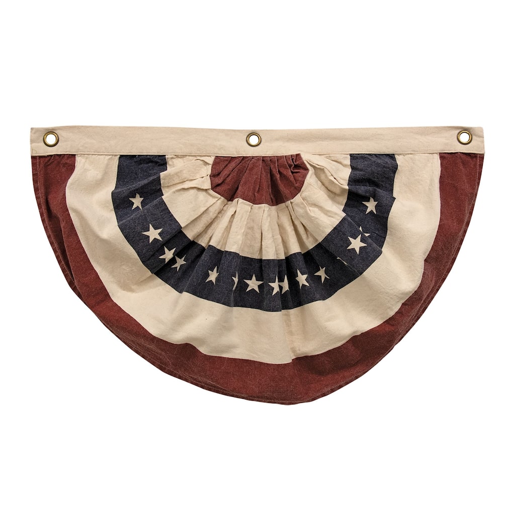 Stonewashed Americana Bunting 17"x28"