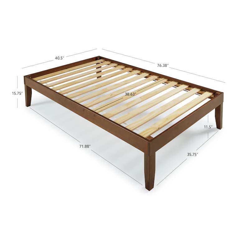 Purcell Solid Wood Platform Bed Frame