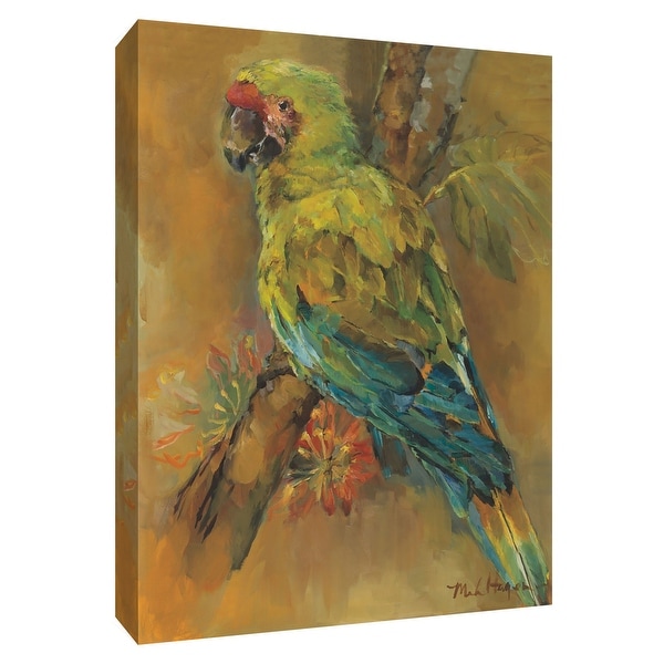 PTM Images 9-154922 PTM Canvas Collection 10" x 8" - "Tropical Bird" Giclee Parrots Art Print on Canvas