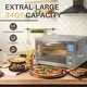 preview thumbnail 10 of 11, LNC 12-In-1 Large 34QT Countertop Toaster Oven Convection Rotisserie Air Fryer - 19.5" L x 15" W x 12.5" H