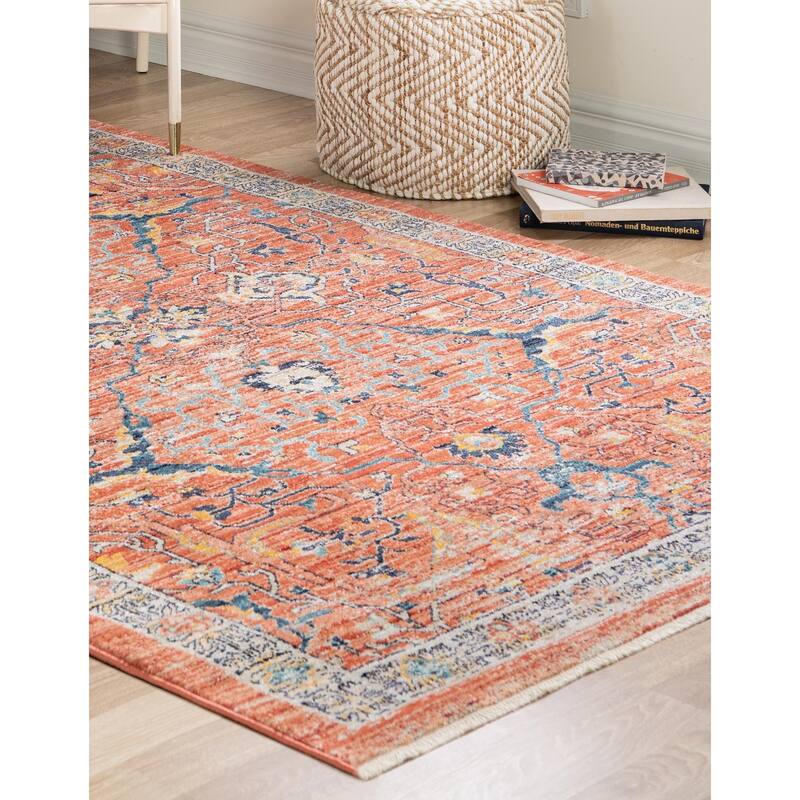 Traditional Nixa Collection Area Rug