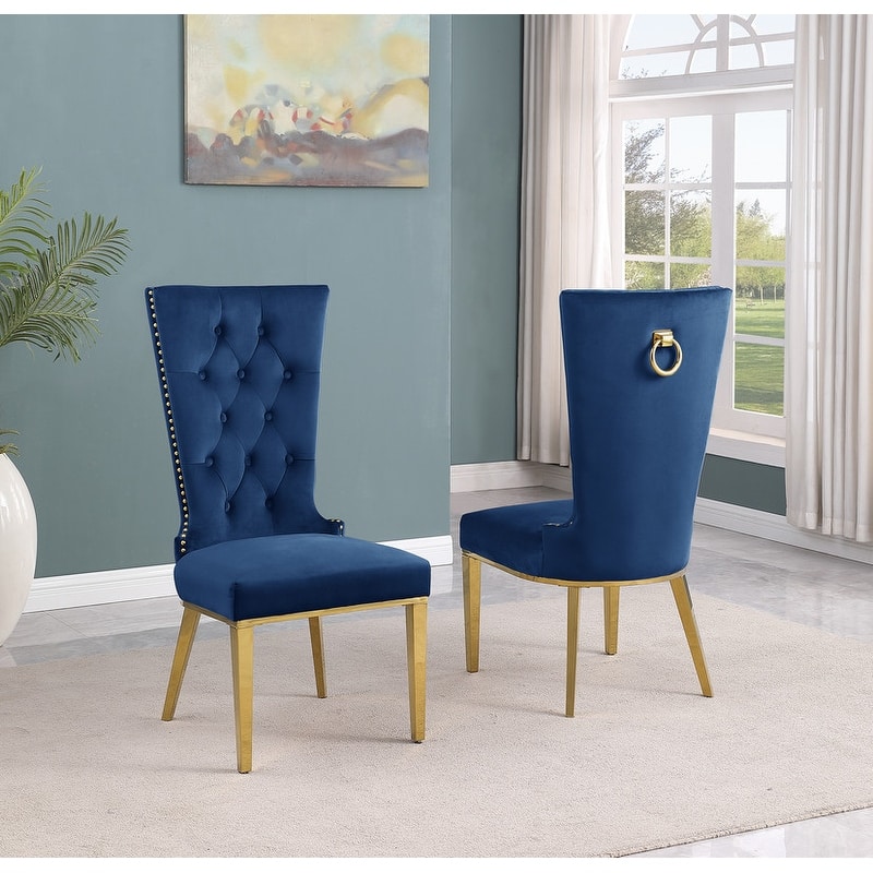 Best Quality Furniture D400/1-SC330-7 Dining Set with 78" 12mm Glass with Bevel