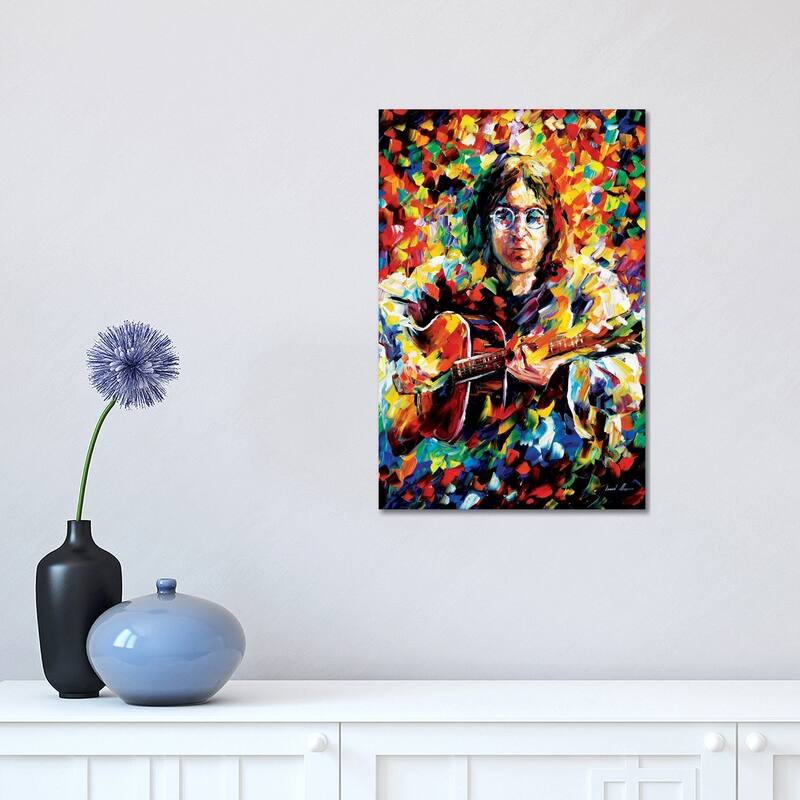 iCanvas "John Lennon" by Leonid Afremov Canvas Print - 18x12x1.5
