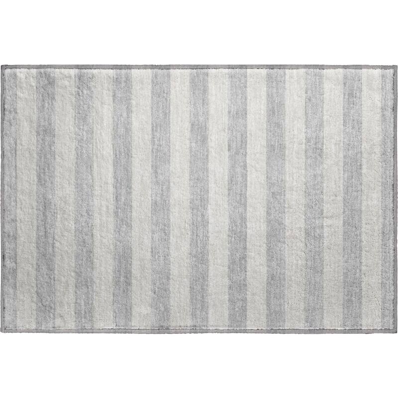 Premium Washable Super Soft Cabana Stripe Mayfield Rug