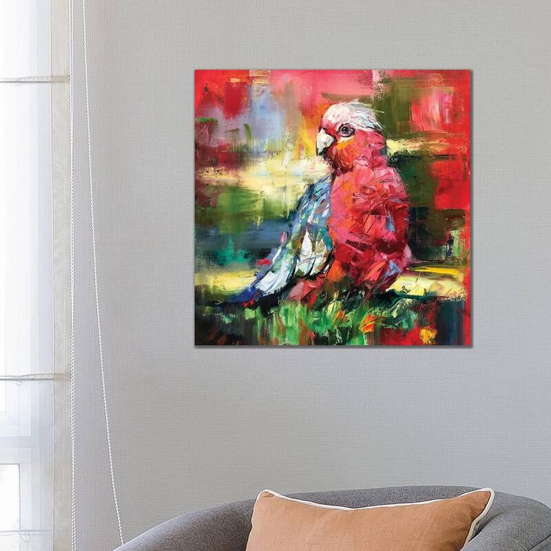 iCanvas "Galah" by Jos Coufreur Canvas Print - 26x26x1.5