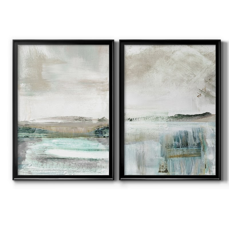 Summer Teal I Premium Framed Print - Ready to Hang - Multi-Color